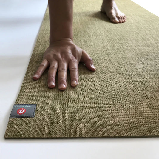 Natural Linen Yoga Mat – Crafted from natural materials