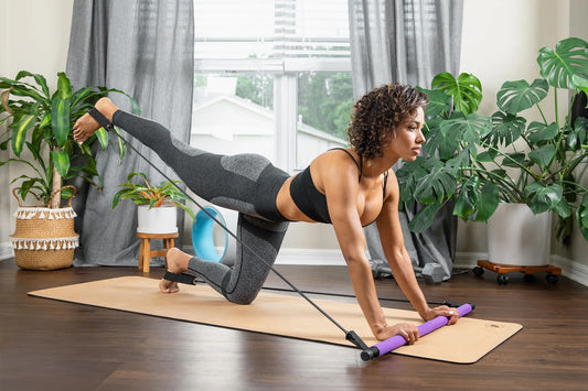 Resistance Band with Bar – Full Body Strength & Stability
