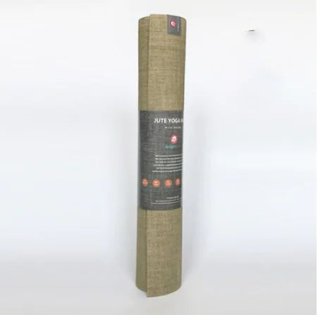 Tapis de Yoga en Lin Naturel – Matériaux Naturels